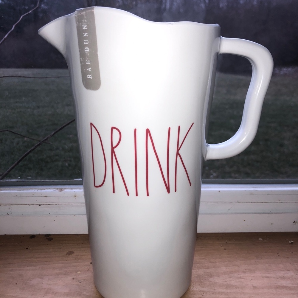 Rae Dunn Melamine Drink Pitcher